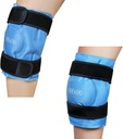 REVIX Ice Pack for Leg Injuries and Knee Pain Relief - Reuse Gel Ice Wrap around all tire Knee After Surgery