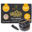 Vyléčit čistý himalájský shilajit pro muže a ženy - 94,5% Fulvic Acid Resin, 500 mg 60 Servings - USA Labbed Organic Adaptogen for Energy, Vitality & Hormonal Balance