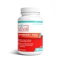 Utiva Cranberry PACs - Klinicky studované ingredience 36 mg PACs Extract - UTI Prevence pro ženy - Močový Trakt Zdraví - Brusinkový dodatek pilulky pro zdraví močových měchýřů, 30 Vegi Kapsle