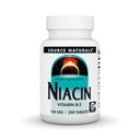 Zdroj Naturals Niacin, Vitamin B- 3, Non- GMO, 100 mg - 250 tablet