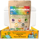 Psí prenatální vitaminy - Multivitamin, kyselina listová, vápník, železo, minerály a aminokyseliny. Ideální pro těhotné, Kojení a novorozenci domácí zvířata - Senior Dog dodatek, Kompletní štěně Multi Vitamin.