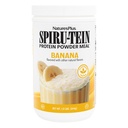 Natures Plus SPIRU-TEIN, Banana - 1.2 lbs - Plant- Based Protein Shake - Non- GMO, Vegetarian, gluten zdarma - 16 Služeb