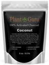 Aktivovaný Charcoal Powder 8 oz. Kokos - Potraviny stupeň Kosher Non- GMO - Bělení zubů, Maska obličeje a mýdlo. Podporuje přirozenou detoxikaci a pomáhá trávení