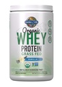 Zahrada života tráva Fed syrovátka protein prášek vanilka - 21g protein pro ženy a muže + probiotika - 12 Služeb - gluten zdarma, non GMO, Kosher, Humane, RBST & rBGH Hormon zdarma