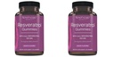 Resveratrol Gummies 100 mg, Antioxidant dodatek pro srdeční zdraví, Antioxidant dodatek podporuje zdravé stárnutí, Vegan - 2 Pack