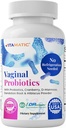 Vitamatická vaginální probiotika 20 miliard pro ženy pH Balance & Odor Control s Prebiotika & Probiotika 60 DR Kapsle - Made with Cranberry, D- Mannose, Hibisucs & Pampeliška