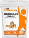 BulkSupplements.com Longjack Extract Powder - Tongkat Ali Extract, Tongkat Ali pro muže a ženy - Gluten Free, 1g per Serving, 1kg (2,2 lbs) (balení po 1)