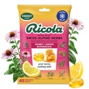 Ricola med Lemon s echinacea kašel kapky, 45 Počet, Delicious Krční pomoc & Péče, Orální anestetika, přirozeně ochucené