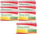 Leader 4 Hodina Alergie Relief, Chlorfeniramin Maleate tablety, Antihistamin, 4 mg, 100 Počet (Balení po 6)