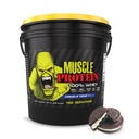 BARVENČNÍ LABS Svalová syrovátka ochucený protein prášek, 25,000mg aminokyseliny / servírování, studená filtrovaná (balení květen Vary) (12 liber (bucket), cookies & krém)