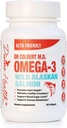 Dr. Colbert 's Wild Aljašský losos Omega-3 obsahující přírodní zdroje Omega-3, DHA & EPA - Vyhovuje Dr. Don Colbert