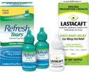 Balení refresh slz Lubricant Eye Drops, 2 Počet (Balení po 1) + Lastacaft Jednou Daily Eye Alergie Itch Relief Drops, 60 Day Supply, 0.17 Fl Oz (Balení po 1)