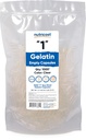 Nutricost Prázdné kapsle Želatina Velikost 1- 1000 Čisté prázdné '1' Gel kapsle - Kosher, Non- GMO, Soy Free, Gluten Free