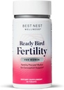 Nejlepší Nest Wellness Ženské plodnosti - Denní Multivitamin pro podporu těhotenství - Doplněk s Metylovanými vitamíny AIDS Koncepce - Nutriční dodatek s Ashwagandha & Folate - 30 Tablety