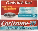 Kortizone- 10 Chlazení Relief Anti- Itch Gel 1 oz (balení po 3)
