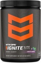MTN OPS Ignite Lite Energy Drink Powder Gluten Free Nitric Oxide Supplement Drink Mix, L Arginin, L Citruline, Kofein & Nootropic Sugar Free Drink Mix, 45 Servings, Forest Berry