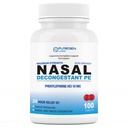 Puregen Labs Nasal Decongestant PE 100 Tablet CLAS124; Fenylefrin HCl 10 mg Tablety CLAS124; Maximální síla CLAS124; Non Drowsy Nasal & Sinus Congestion Relief Vzhledem k chladu nebo alergie (1)