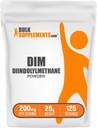 BulkSupplements.com DIM Powder - Diindolylmethan Powder, DIM doplněk pro muže a ženy - bezochucené & gluten zdarma, 200mg per Serving, 25g (0,88 oz) (balení po 1)