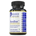 Premier Research Labs XenoStat - štítná žláza Function & Hormon Support - s Chlorella, Hyssop Herb, Mléko Thistle & Reishi Houba - Kosher - Vegan - 90 Plant- Source Kapsle