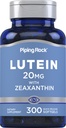 Piping Rock Lutein a Zeaxanthin dodatek 124; 20 mg iž