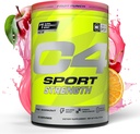 Cellucor C4 Sport Strength Pre Workout Powder - NSF Certified for Sport - Beta- Alanin, Creatine, 200mg kofein - Supplement pro muže a ženy - Ovocný punč, 20 Služeb