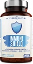 Advanced 7-in-1 Imunitní Supplement pro alergie - Bezinky, vitamín C, zinek a další - Zvyšuje imunitu u dospělých a dětí (60 Veganských kapslí)
