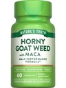 Nature 's Truth Horny Kozí Tráva s Maca Dutch 124; 60 Práškový extrakt Kapsle 124; Vegan, Non- GMO a gluten zdarma dodatek