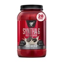 BSN SYNTHA-6 syrovátkový protein prášek, micelární kasein, mléčný protein izolovaný prášek, cookies a krém, 28 porcí (balíček May Vars)