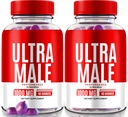 NutraRize (Balení 2 Ultra Mužské Gummies 1000 MG, Vitamin Gummies, Všechny přírodní doplněk k zvýšení denního výkonu a celkové zdraví, Oficiální UltraMužské Recenze (120 Gummies)