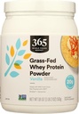 365 od Whole Foods Market, Grass- Fed Syrovátkový prášek, Vanilla Flavor, 18 Ounce
