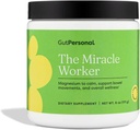 Miracle Worker Magnesium Glycinát Prášek pro spánek - Chelated Magnesium Drink Supplement Powers Reduction Napomáhá snížit stres & Regularitu při uvolňování svalové křeče s jahodovou příchutí - 30 Služební