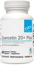 XYMOGEN Quercetin 20 × Plus - Quercetin doplňky - Denní komplex s vitaminem C, N- Acetyl- L- cystein & Nettles - Vhodné pro podporu dýchání - Vegan & gluten- bez (60 Kapsle)