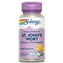 SOLARAY St. Johns Wort Aerial Extract 450mg Dva denně 124; Mood & Brain Health Support PHAR124; 0,3% Hypericin PHAR124; 60ct, 30 Serv.