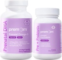Premom Prenatal Pre & Probiotika + Prenatal DHA Rybí olej