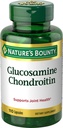 Přírodní Bounty Glucosamine Chondroitin pilulky a dietní dodatek, Podpora Společné zdraví, 110 Kapsle