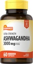 Sundance Ashwagandha Kapsle 124; 3000mg Dubrovník 124; 60 Počet 124; Extra Pepper Extract 124; Non- GMO a gluten zdarma dodatek