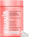 Ženský vaginální zdravotní dodatek, Vaginální probiotika pro ženy pH Balance Prebiotika & Lactobacillus Probiotic, Podpora zdravé vaginální zápach & Vaginální Flora, 60 Počet