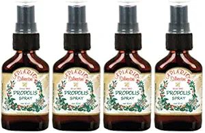 4 Lahvičky Apiario Silvestre Brazilské zelené Bee Propolis Spray Glykolický extrakt 30ml-non alkoholik, Vosk zdarma, Cukr zdarma