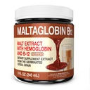 Maltaglobin vitamin B12 Dietní dodatek, Podpora hemoglobinu, B12 Vitaminy pro energii, 8 fl oz, 1- Pack
