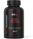 Natural Butt Enhancement pilulky pro ženy - Premium růstové doplňky pro Fuller křivky, Glute Support & Confidence - Non-Invasive Booty Builder s Plant- based Formule, Bezpečná alternativa k chirurgii