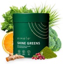 eimele current 124; Shine Greens current 124; Plant- Based Superfood Greens Powder for Gut Health current 124; Podporuje energii, stravu a imunitu current 124; Baleno s antioxidanty, esenciální živiny a probiotika current 124; 42 Služeb (5.29oz)