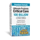 Přírodní faktory Ultimate Probiotická Kritická péče, Podporuje střevní obnova, 9 Strains, 100 miliard CFU
