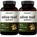 2 Pack Olive Leaf Extract 30000mg, 480 Celkem Kapsle 124; 40% Aktivní Oleuropein, 50: 1 Herbal Ekvivalent - Bohaté na polyfenolové a flavonoidní antioxidanty pro imunitní a srdeční zdraví - Non- GMO