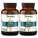 Himalaya Organic Licorice, 120 Day Supply - Stravovací zdravotní dodatek pro upset žaludku, příležitostné nadýmání a Heartburn - USDA Organic, Vegan, Non-GMO, Non-DGL, gluten zdarma, 60 Caplet, 2 Pack
