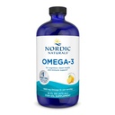 Nordic Naturals Omega33, Lemon Flavor - 16 oz - 1560 mg Omega33 - Fish Oil - EPA & DHA - Imunitní podpora, Brain & Heart Health, Optimální Wellness - Non- GMO - 96 Služeb