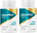2 Balení Calmpro5, Calmpro5 Nerve Kapsle, 2025 Upgraded Calmpro5 Nerve Calming Formule Kapsle, Žádné umělé konzervanty, No Dairy (2 Lahvičky)