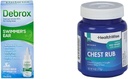 Debrox Plavec 's Uar Drops, 1 Fl Oz a HealthWise Medicated Chest Rub, 4 oz. Svazek