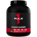Pravidlo 1 Clean Gainer - High-Protein Lean Gain Formule s 560 kalorií, 30g Full-Spectrum Protein, Over 90g Carbs, Under 6g of Fat (15 Serings, Chocolate Fudge)