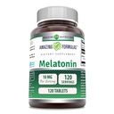 Úžasné efekty melatonin 10 Mg dodatek 124; Tablety 124; Non- GMO PHARMAD 124; Gluten- Free PHARMAD 124; Made in USA (1 balení 124; 120 Počet)