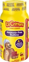 L 'il Critters Melatonin-Volný Bedtime Dietní dodatek pro děti, 60 Gummies